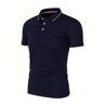 Mens Summer Breathable Polo Shirt Short Sleeve Casual Top 15