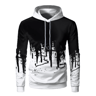 Mens 3D Printed Hooded Sports Sweater Casual Outdoor Pullover 6