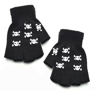 GlowSkull Halloween Skeleton Half Finger Gloves 18