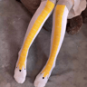CluckStyle Knee High Chicken Feet Funny Socks 9
