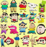 Crayon Shinchan Shoe Charms Cartoon Sneaker Buckle Accessories 10 Pack 4
