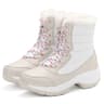 FrostStep Waterproof Womens Winter Platform Boots With Warm Fur Lining 11