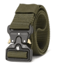 Mens Tactical Canvas Belt Heavy Duty Outdoor Work And Hunting Belt 3