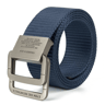 Mens Automatic Buckle Canvas Belt Nylon Webbing Casual Sports Belt 3