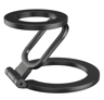 Double Sided MagSafe Phone Holder 360 Rotating Magnetic Stand With Finger Grip 4