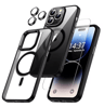 Clear Magnetic IPhone Case With Screen And Lens Protection 5