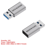 USB C Data Blocker Charging Only Privacy Protection Adapter 6