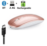 Slim Wireless Bluetooth Mouse For Laptop Desktop And IPad 6