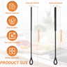 CleanSip Silicone Straw Cleaning Brushes Long Handle Deep Cleaning Set 6