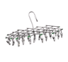 SpinDry Stainless Steel Sock Drying Rack With Windproof Clips 5
