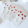 Cartoon Teddy Bear Ankle Socks For Women Soft Breathable Casual Wear 20