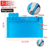 ProGuard Silicone Soldering Mat Heat Resistant Anti Static Magnetic Repair Mat 9
