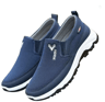 StrideEase Mens Breathable Slip On Boat Shoes Orthopedic Walking Shoes 4