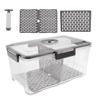 Airtight Bread Box With Vacuum Pump Freshness Keeper Container 5