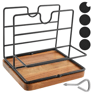Metal Napkin Holder With Weighted Base For Kitchen Countertop 3