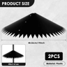 Wrap Around Squirrel Baffle Bird Feeder Pole Guard 12 Or 18 Inch 5