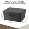 Portable Digital Password Lock Safe Box Secure Storage Organizer With Tray 4