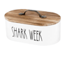 Wood Cotton Pad Storage Box Cosmetic Organizer With Lid 5