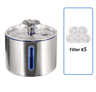 Stainless Steel Cat Water Fountain 25L Automatic Pet Water Dispenser 5