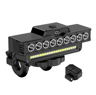 NightGuard USB Rechargeable Bicycle Headlight With Horn For Safer Riding 3