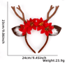 Christmas Antler Headband Cute Reindeer Hair Accessorie 4