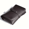 PU Leather Multi Compartment Tech Organizer Travel Cable Case 3