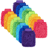Microfiber Car Wash Gloves For Scratch Free Auto Cleaning 0