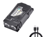 Pocket COB LED Keychain Flashlight Rechargeable Magnetic Mini Torch Light 3
