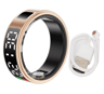 Smart Health Monitoring Ring Heart Rate Sleep Tracker Waterproof Fitness Ring 4