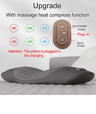 Electric Waist Support Pillow With Massage And Heating For Sleep Relief 2