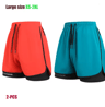 Ice Silk Mens Sports Shorts Quick Dry Running Basketball Fitness Set 15