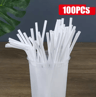 Fluorescent Bendable Drinking Straws Reusable Plastic Party Supplies 5