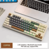 M87 Wireless Gaming Keyboard 87 Keys Bluetooth RGB Mechanical Style 4