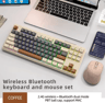M87 Wireless Gaming Keyboard 87 Keys Bluetooth RGB Mechanical Style 5