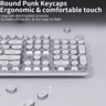 EWEADN V20 Typewriter Mechanical Gaming Keyboard With LED Backlit 104 Keys 3