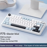 AULA F75 Wireless RGB Mechanical Keyboard 75 Percent Gasket Gaming Layout 4
