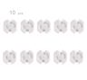 SafePlug Baby Outlet Covers 10 Pack Socket Protectors 6