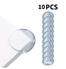 ClearShield Baby Table Corner Protectors 10 Pack Transparent Safety Guards 6