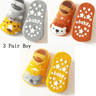 CozyGrip Newborn Non Slip Cotton Baby Socks Cartoon Toddler Floor Socks 9
