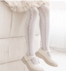 Princess Lace Mesh Pantyhose For Girls  Soft Stretch Kids Fashion Tights 3