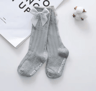 Royal Bow Knee High Fishnet Socks For Girls 9
