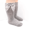 Baby Girls Knee High Bow Socks Sweet Long Tube Leg Warmer Socks 0 To 6T 5