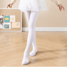 Girls Velvet Ballet Dance Tights Soft Solid Color Kids Pantyhose 4