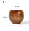 Handmade Wooden Beer Cup Natural Spruce Wood Big Belly Drink Mug 3
