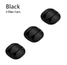 Round Silicone USB Cable Clip Adhesive Charger Cord Organizer For Desk 9
