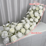2m Red Rose Flower Garland Wedding Backdrop And Table Runner Decor 4