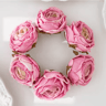 Burned Edge Artificial Rose Flower For Wedding Bridal Bouquet And DIY Decor 7
