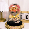 Eternal LED Light Rose In Acrylic Cover Romantic Flower Gift 9