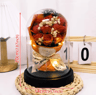 Eternal LED Light Rose In Acrylic Cover Romantic Flower Gift 4