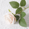 Realistic Artificial Red Rose Stems For Wedding And Home Decor 2
